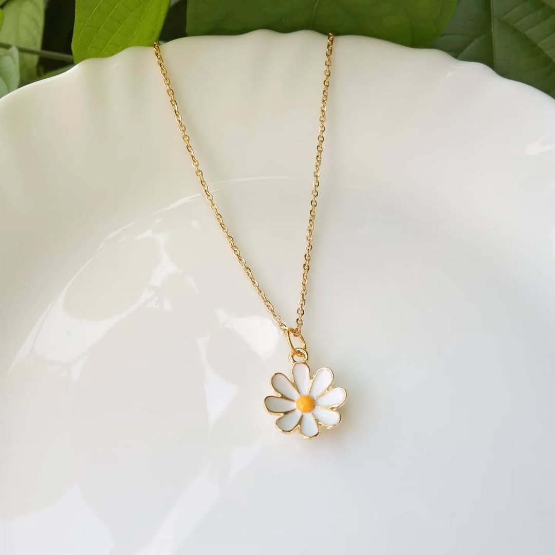 Flower Shaped Necklace