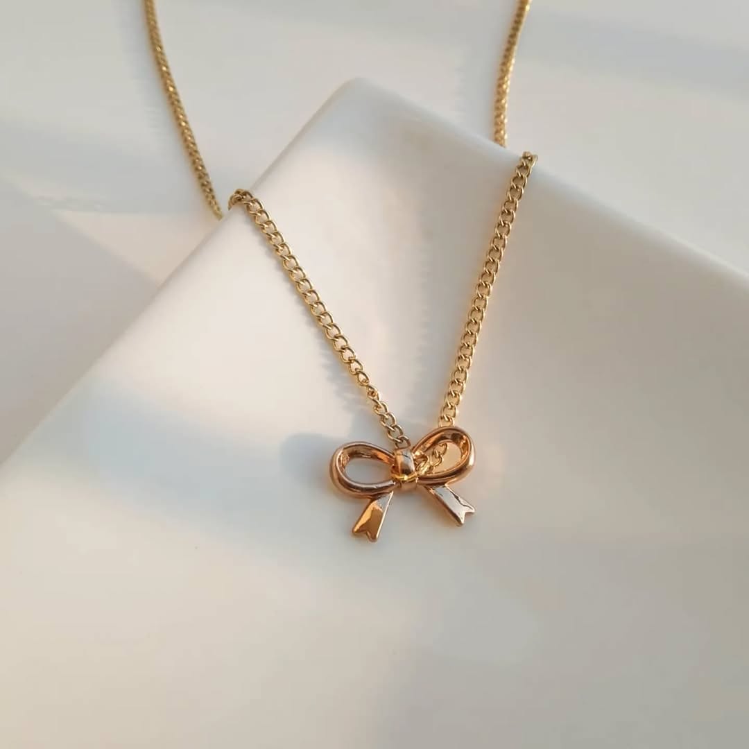 Bowtie Shaped Necklace